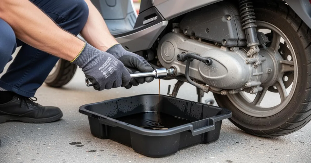 Guide pratique : faire la vidange de votre moteur Yamaha Majesty 400 et économiser sur les frais de garage – image 2
