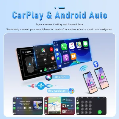 Autoradio 2 DIN écran 25,5 cm CarPlay GPS – image 3