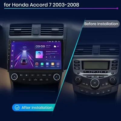 Autoradio 2 DIN écran IPS 10 pouces, Accord 7 – image 2