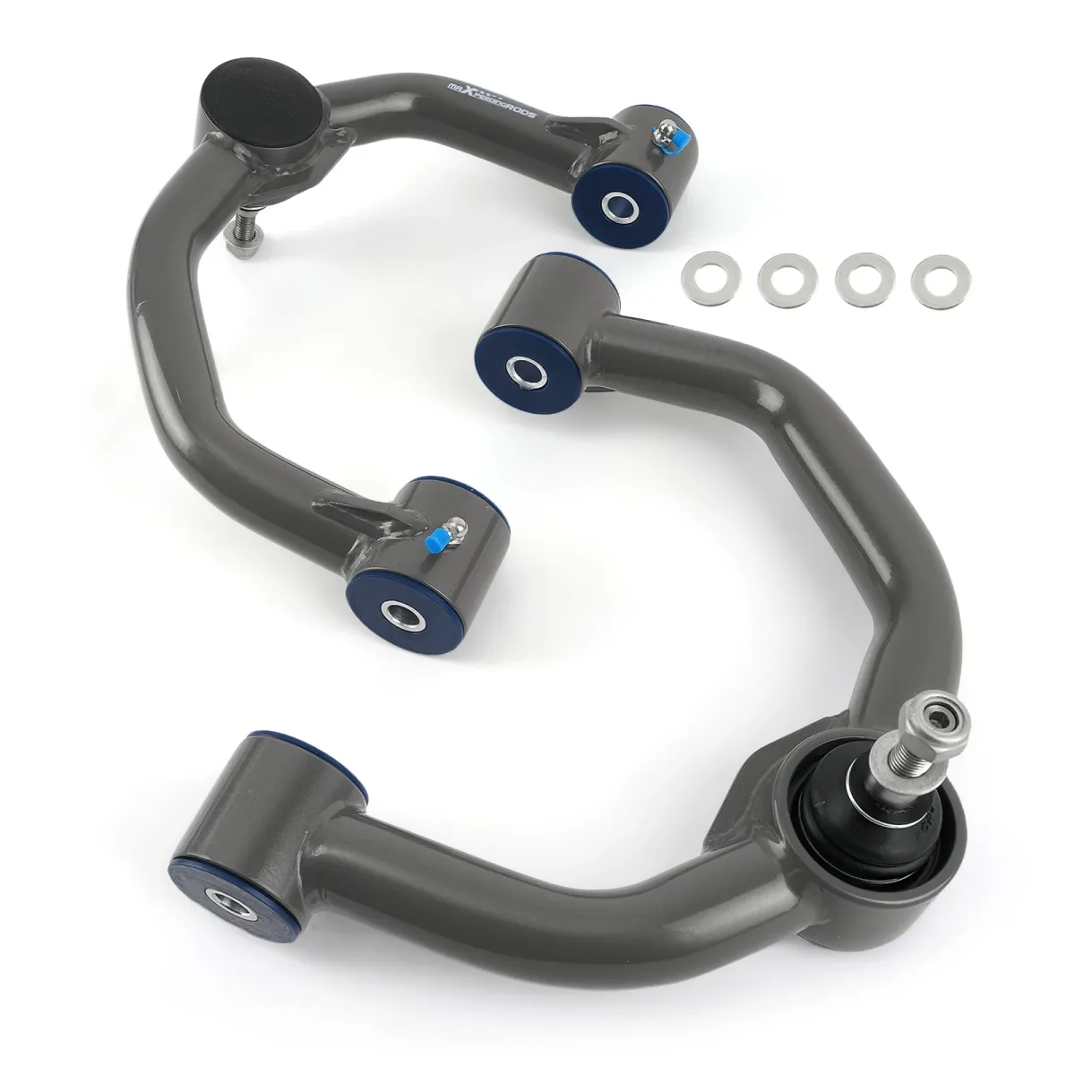 Bras de suspension supérieurs avant en acier gris