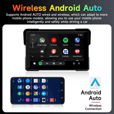 Écran GPS moto 7 pouces avec caméra 2K étanche – image 3