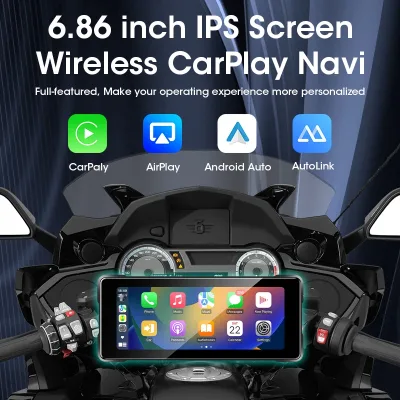 Écran moto sans fil avec caméra optionnelle – image 2