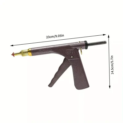 Kit pistolet de réparation de pneu tubeless en fer – image 3