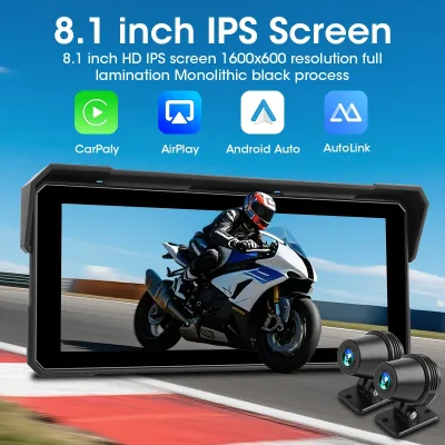 Moniteur de moto tactile sans fil avec caméra – image 2