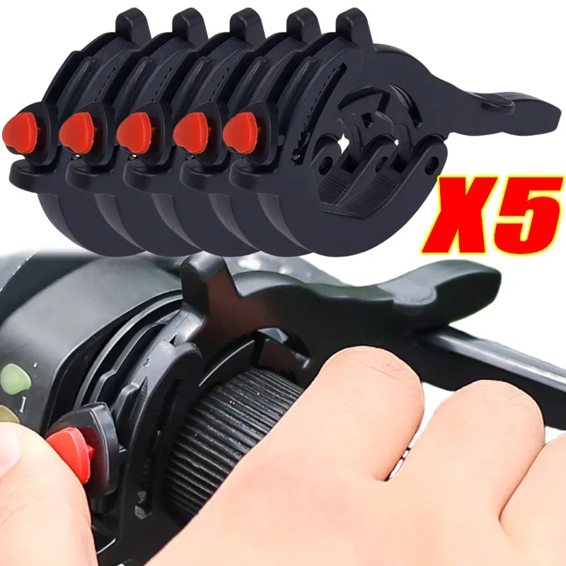 Pince d'accélérateur moto en ABS noir