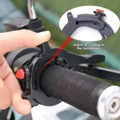 Pince d'accélérateur moto en ABS noir – image 3