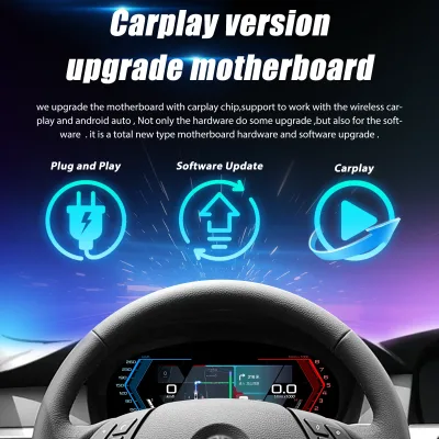 Tableau de bord numérique LCD 31 cm pour voiture – image 2
